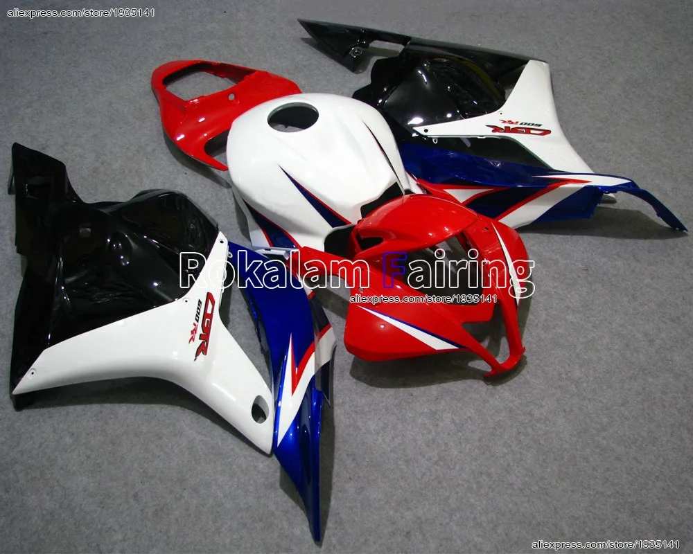 

For Honda F5 CBR600RR Fairing 2009 2010 2011 2012 CBR 600 RR CBR600 600RR Motorcycle Fairing Kit (Injection molding)