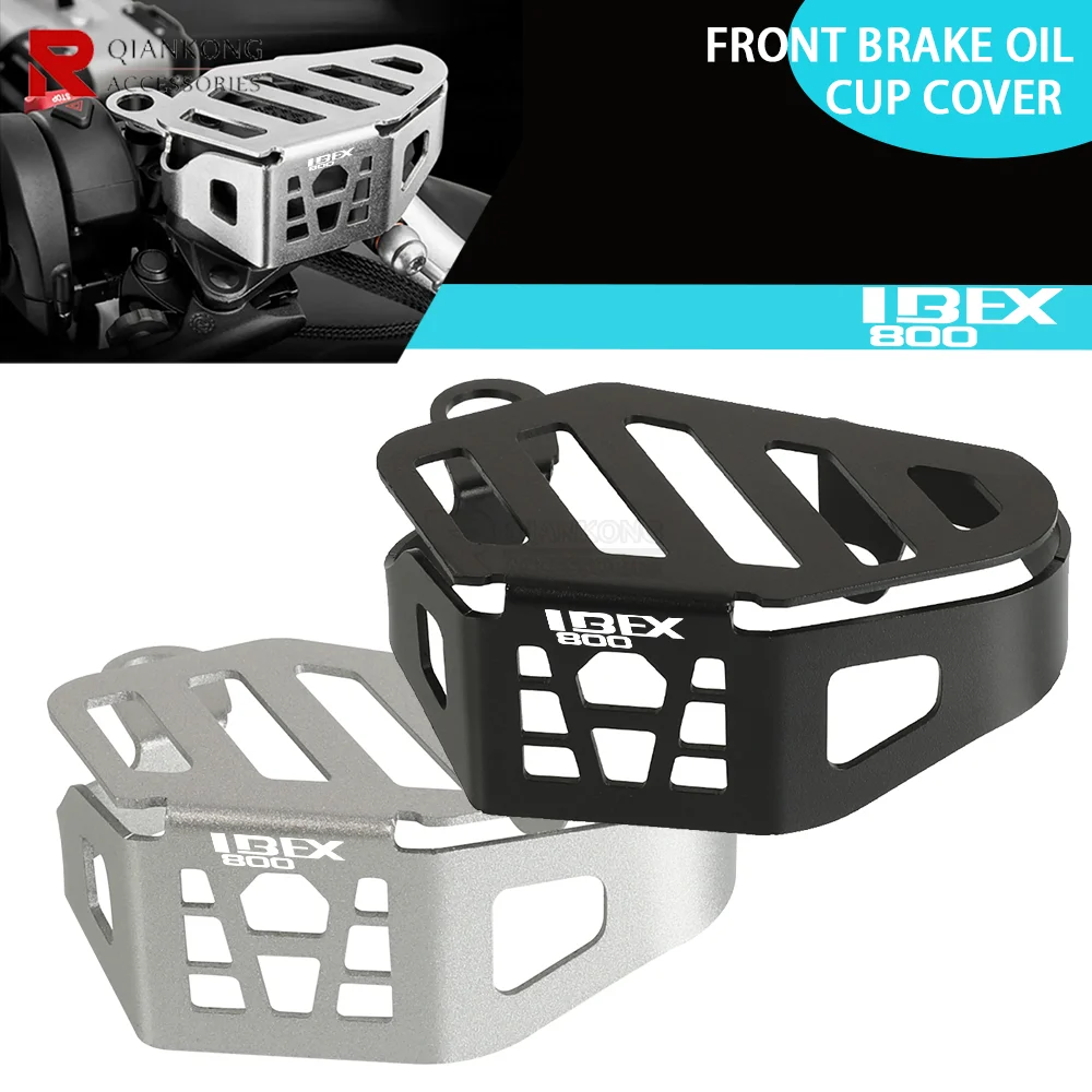 

FOR CFMOTO CF MOTO 800MT 800 MT 800mt IBEX800 800mtX 2021-2023 2024 Motorcycle Front Brake Fluid Reservoir Guard Cover Protect