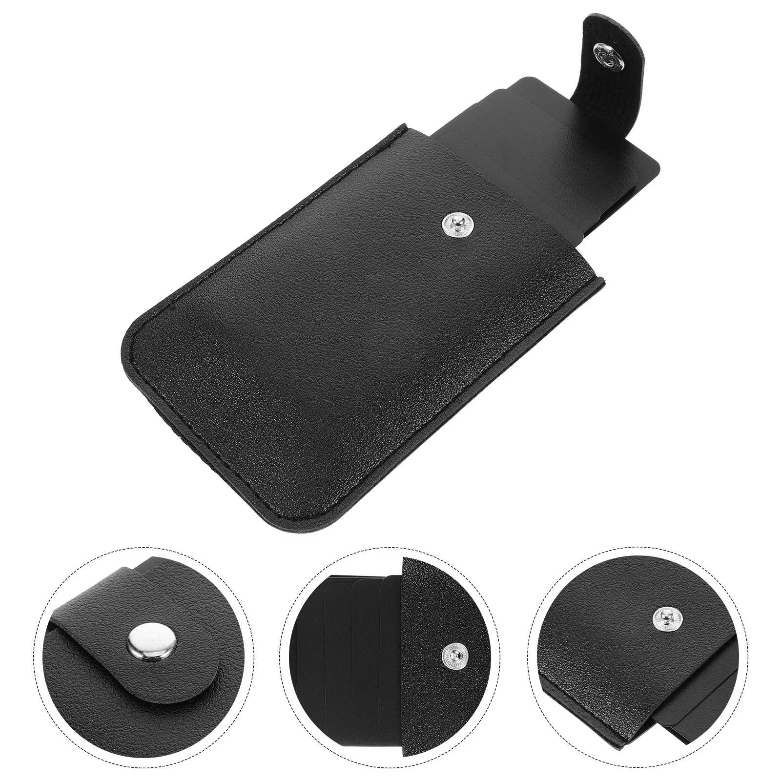 

Small PU Card Holder for Women Men Multi-Slot Credit Id Business Cards Pouch Slim Portable Wallet Case Driving License Holder