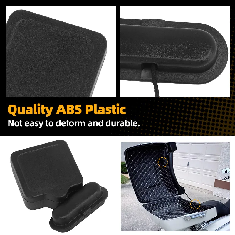Motorcycle Tour Pack Trunk Lid Tether For Harley Touring Road Electra Street Glide Road King Ultra FLHT FLHX FLHR FLHTK 1996-up