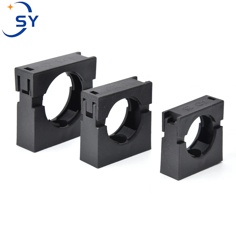 5Pcs Flexible Hose Fixing Bracket for Corrugated Pipe, Water Pipe, Cable Conduit And Plastic Pipe Fixing Block Fastener