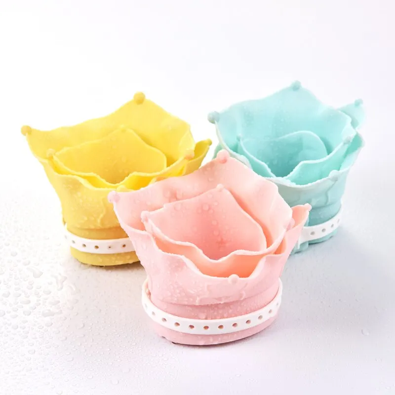 Baby Shower Cap Adjustable Hair Wash Hat for Newborn Infant Ear Protection Safe Children Kids Shampoo Shield Bath Head Cover