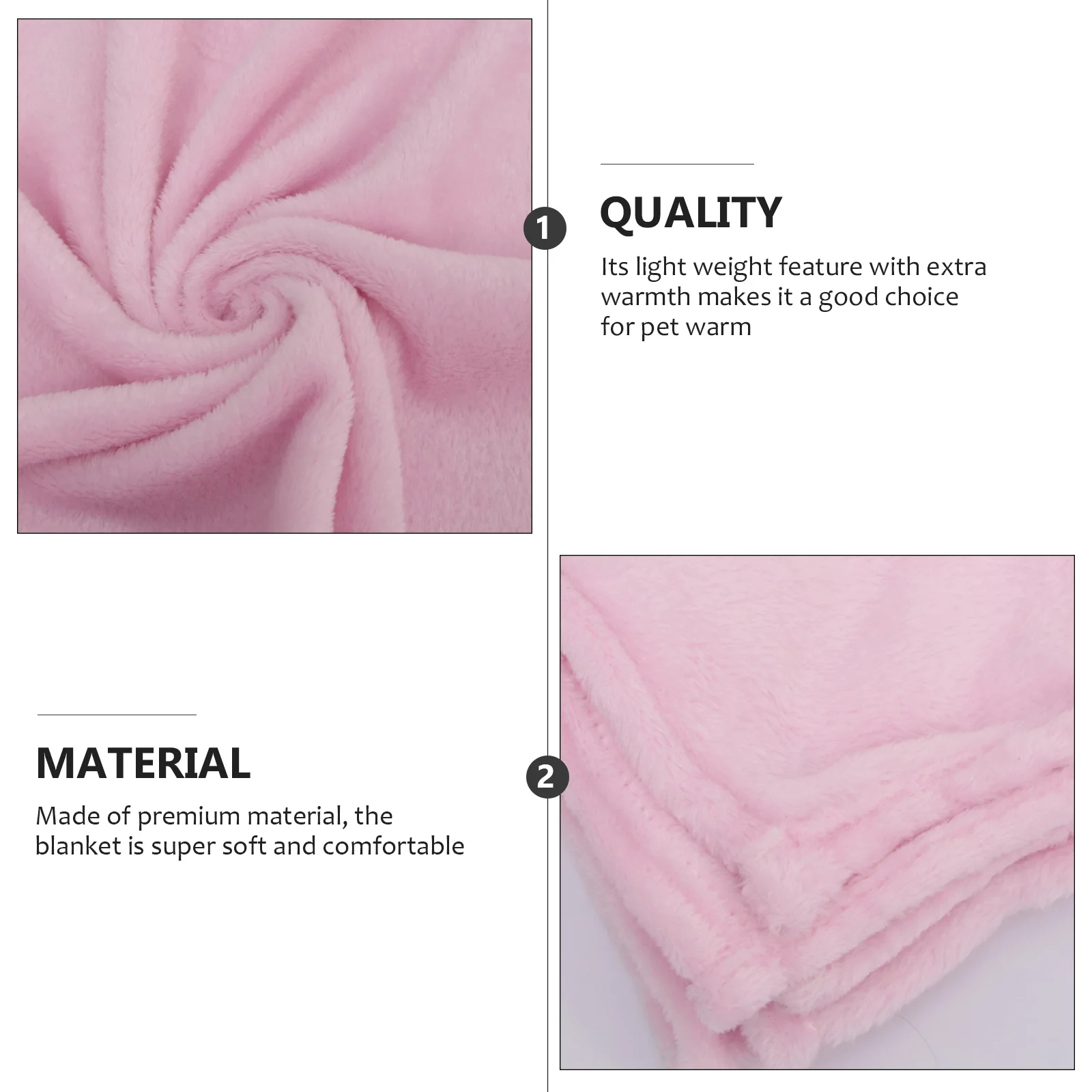 

Flannel Pet Blanket Fleece Soft Comfortable Extra Warm Bedding for Small Pets Yellow Dog Medium Size Crate Pad Baby