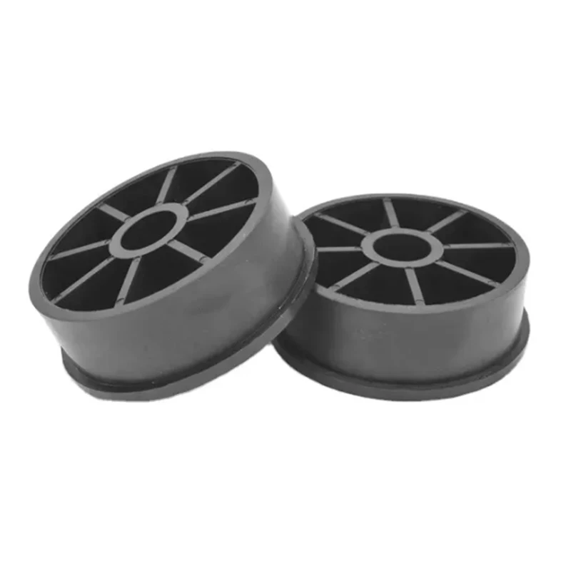 Customized Plastic Injection Molding Parts Round Wheel Polishing Castors Services