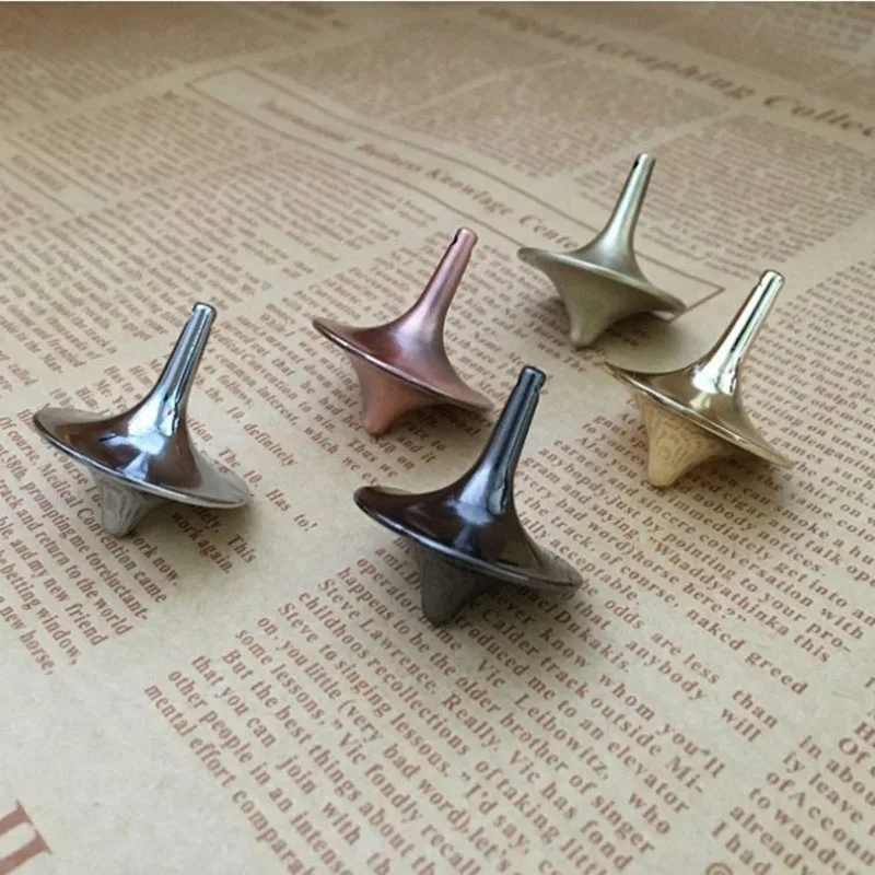 Creative Inception-themed Stress Relief Fidget Toy - Metal Finger Spin Gyro Fidgets Toys Fidget Toy