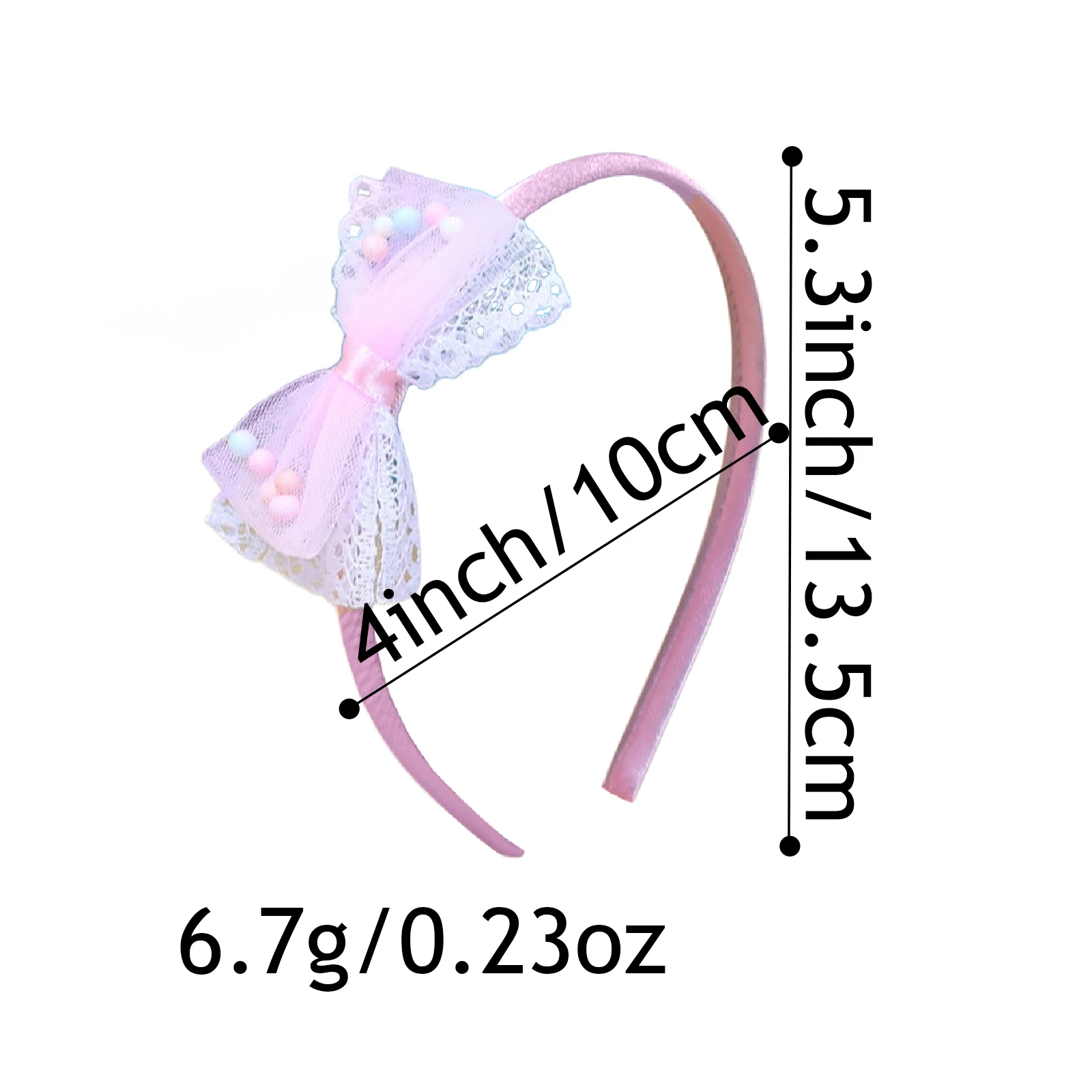 3/6 قطعة الدانتيل شبكة رغوة الكرة القوس رباط شعر للفتيات لطيف موضة وصمة عار رباطات للأطفال النساء إكسسوارات الشعر اليومية