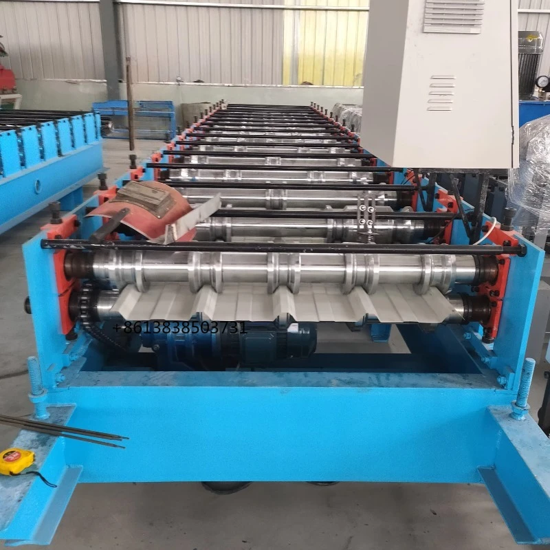 

T Shape IBR Roofing Sheets Machine Trapezoidal Panel Steel Tile Roofing Sheet Roll Forming Machine Roofing Sheet Making Machine