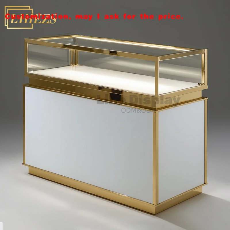 

на заказ.Элегантная витрина для ювелирных изделий со светодиодной подсветкой. Индивидуальный дизайн. Стойка для ювелирного магазина и мебель.