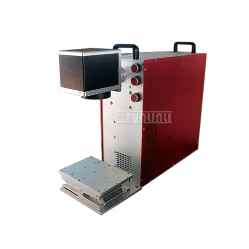 20/30/50W Fiber Laser Engraving Machine Metal Plastic Wood Board Marking Machine Text Picture Barcode Carving Machine