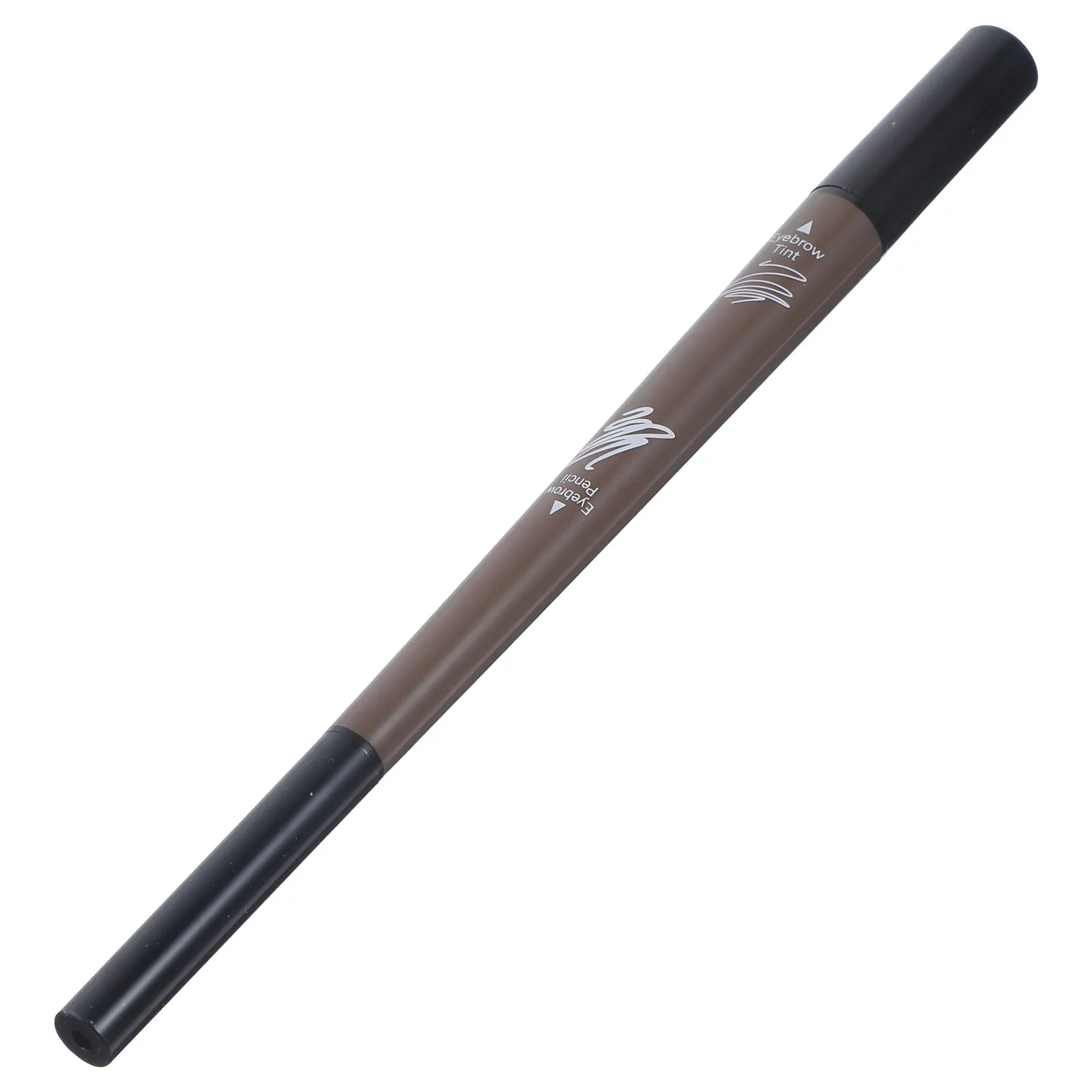 

Double Ended Brow Pencil Dark Brown Waterproof Long Lasting Eyebrow Tint Pen Eyeliner Makeup Accessory Eyebrow Pencil