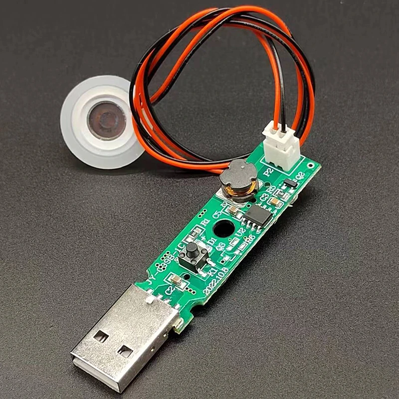 

USB 5V 1.5-2W Ultrasonic Atomizing Humidifier Module DIY Moisturizing Transducer Mist Maker Atomize Rubber Gasket Kit
