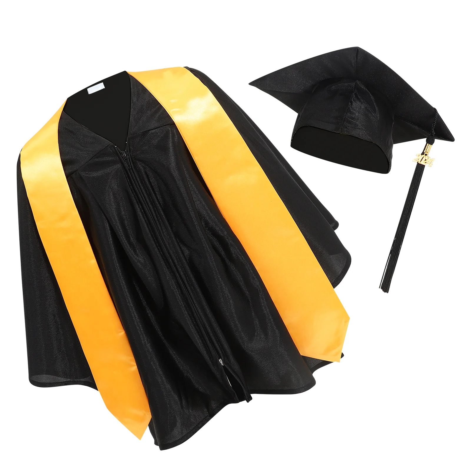 Children's Graduation Set Cap Kindergarten Gown Universal Preschool Academic Dress Kids