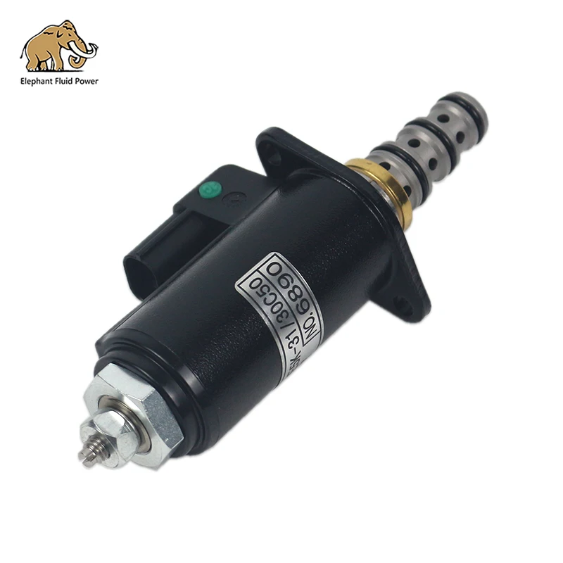 

Engine Parts Proportional Control Solenoid Valve KDRDE5K-31-30C50-107-T,for Kobelco SK120/100/220/200-2 Excavator Accessories