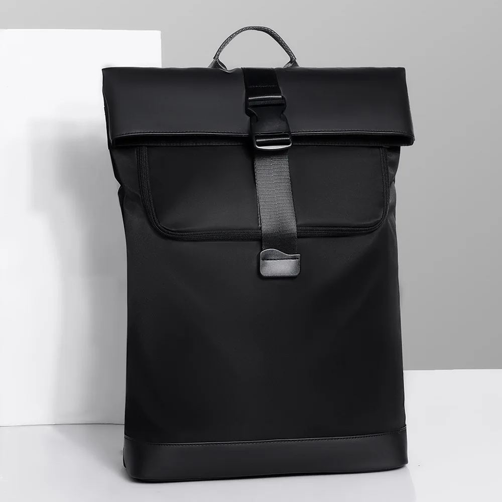 

Roll mouth waterproof backpack travel bag can be set trolley case business travel 16 inch laptop bag high sense