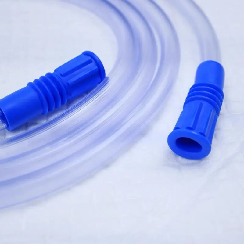 Single-Use Extracorporeal Suction Connecting Tube 1.8m Negative-Pressure Drainage