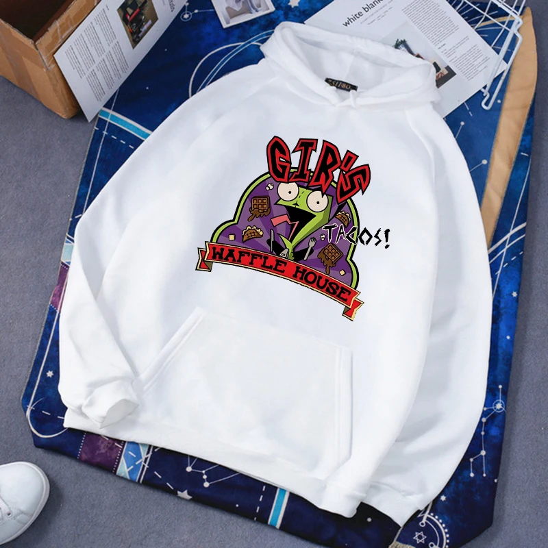 

Y2K Retro Goth Fashion Pullover Women Creative Cartoon Pattern Printed Sweatshirt Harajuku High Street Hip Hop Streetwear Hoodie