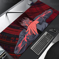 Chainsaw Man Mouse Pad Anime Mouse Mat Gamer Makima Gaming Accessories Mousepad Large Keyboard DeskMats 100X50CM Pochita Playmat