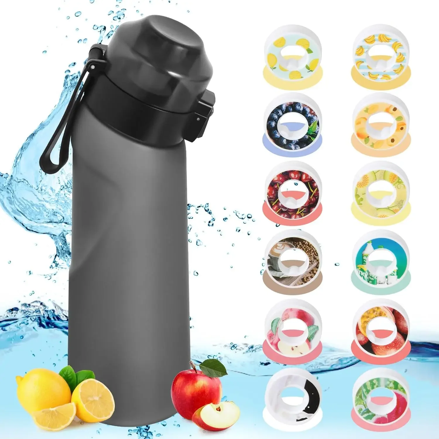

650ML Water Cup Sports Water Bottle Portable Drinking Water Bottle Outdoor Fitness Sports Bottle With Straw Fitness Drink