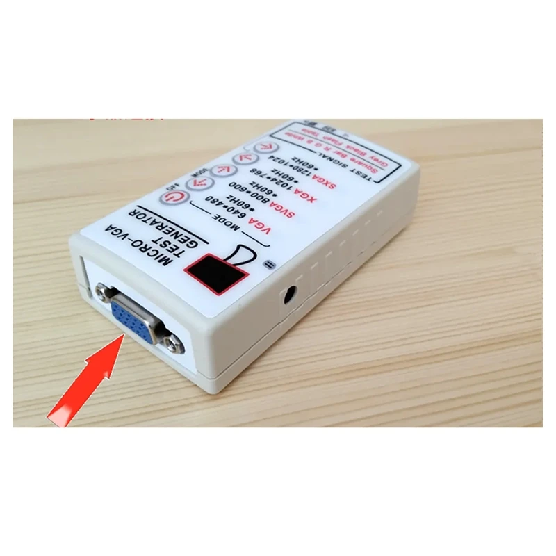 SVGA XGA VGA Generator Signal Source TV LCD Screen CRT Projector Color Display Monitor Tester Tool Recovery Detector-A51M