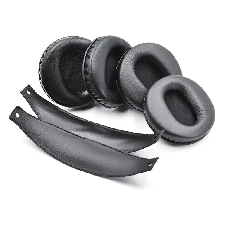 Soft Leather Ear Cushion Cover Cup Earpads Headband for GERMAN MAESTRO GMP400 435 Headphone Repair Part Drop shipping