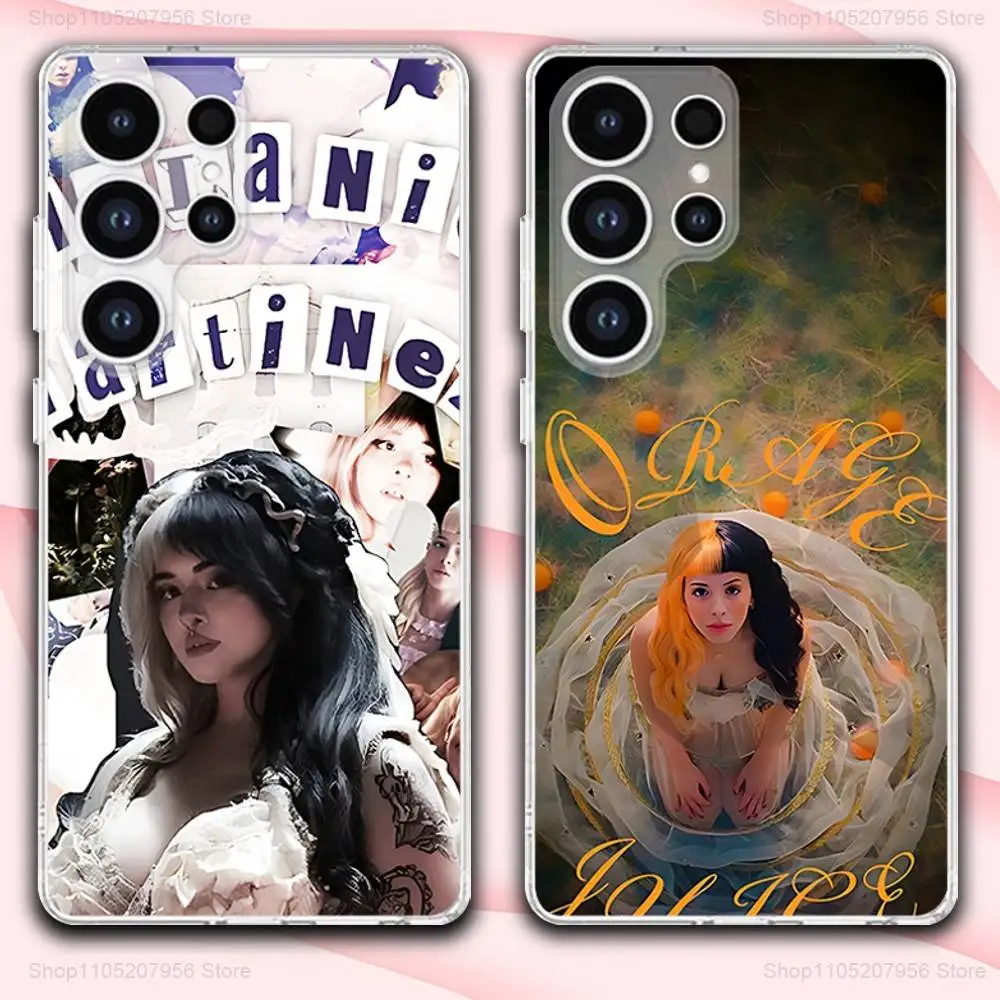 

M-Melanie Cry Martinez Phone Case For Samsung A30,71,51,S9,10,20,Ultra,FE,Lite,S25,24,22,23,21,PIus,Transparent, Silicone