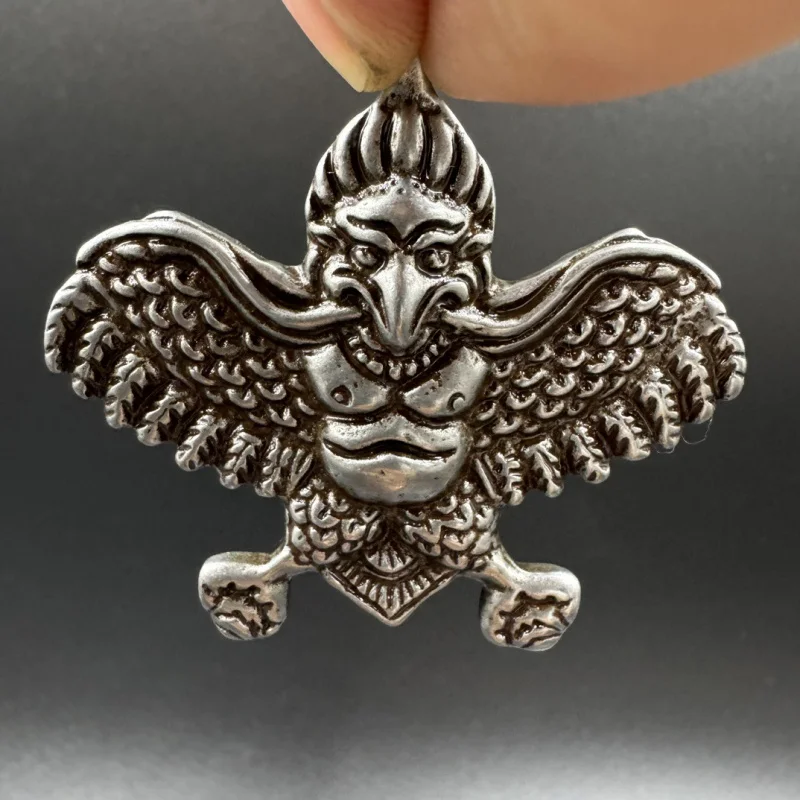 Tibetan-Style Jia Dapeng Bird Iron Pendant Pendant Tibet Crafts