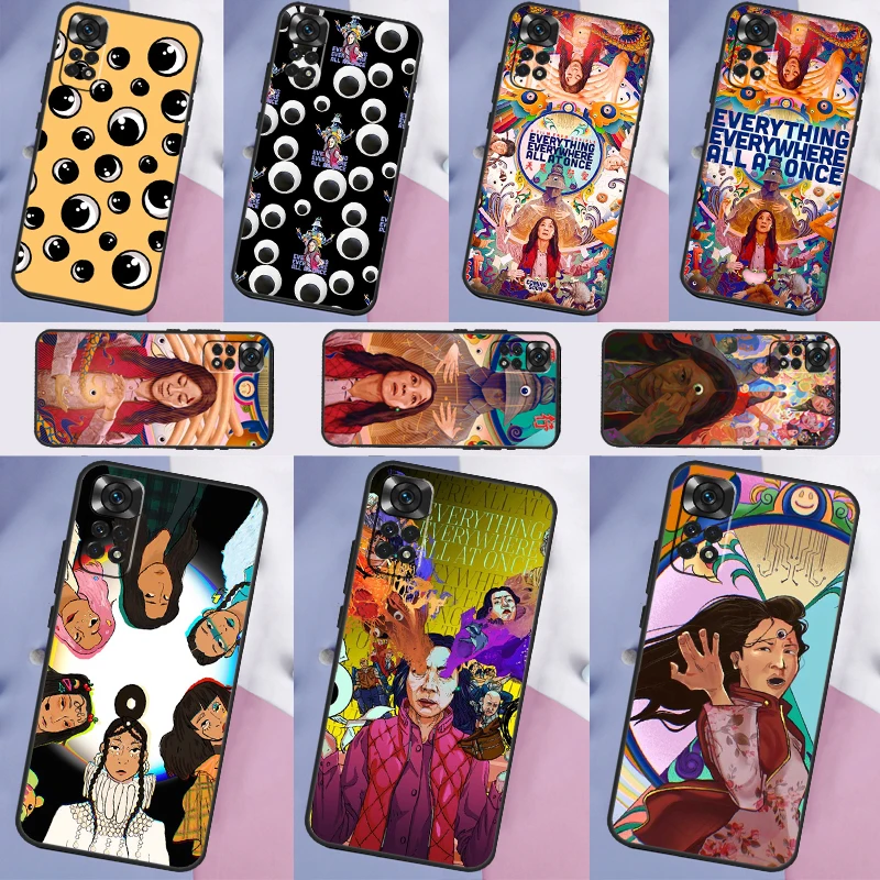 Everything Everywhere All at Once Phone Case For Xiaomi Redmi Note 11 Pro Note 10 Pro 12 8 9 Pro 9S 10S 11S 12C 9C 10C Funda