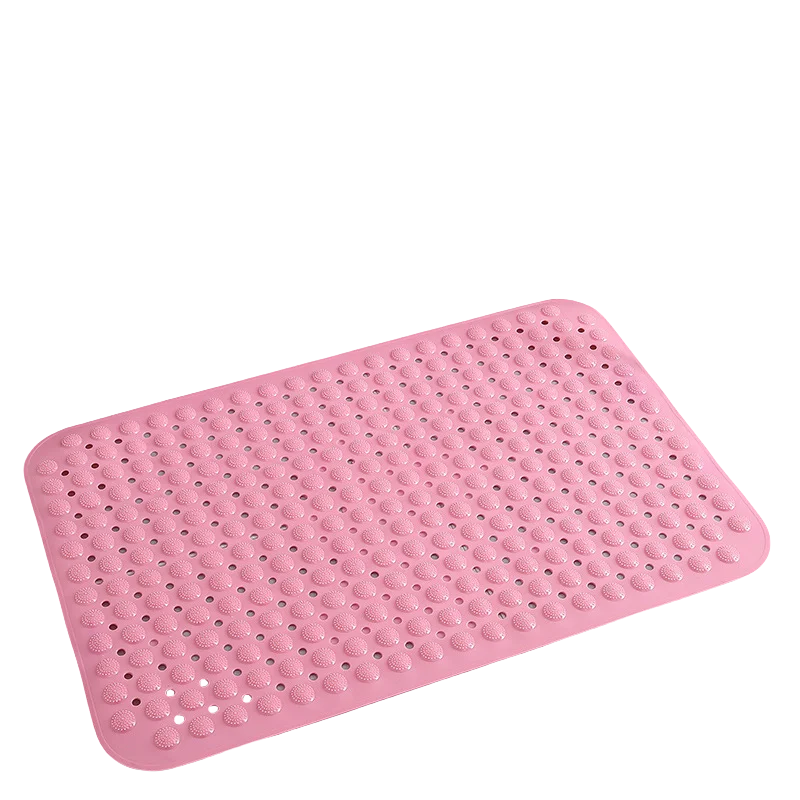 Bathroom Non-slip Mat Hotel PVC Suction Mat Household  Bath Mat Toilet  Massage Foot Mat