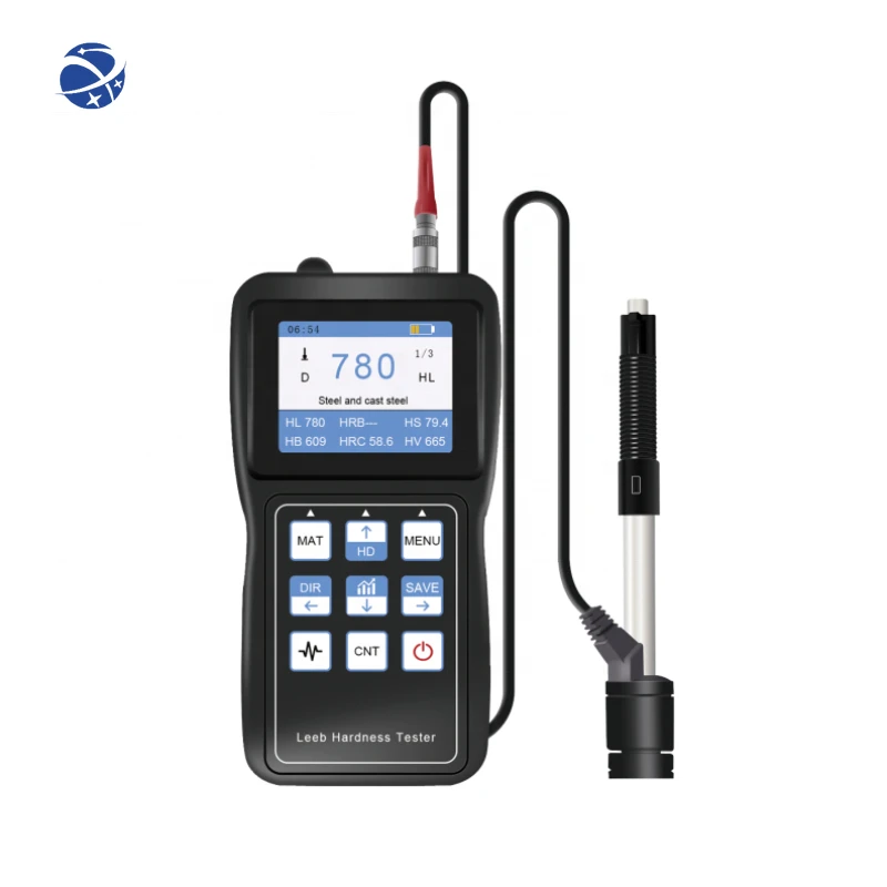 color screen impact waveform durometer digital portable hardness meter metal leeb hardness tester