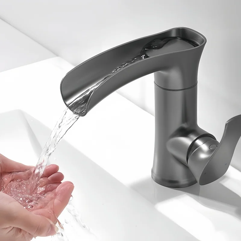 gun-gray-waterfall-faucet-for-bathroom-sink-hot-and-cold-water-basin-faucet-luxury-style