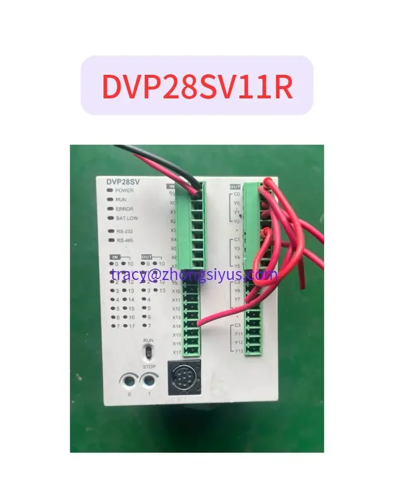DVP28SV11R second hand PLC MODULE tested ok,in good condition