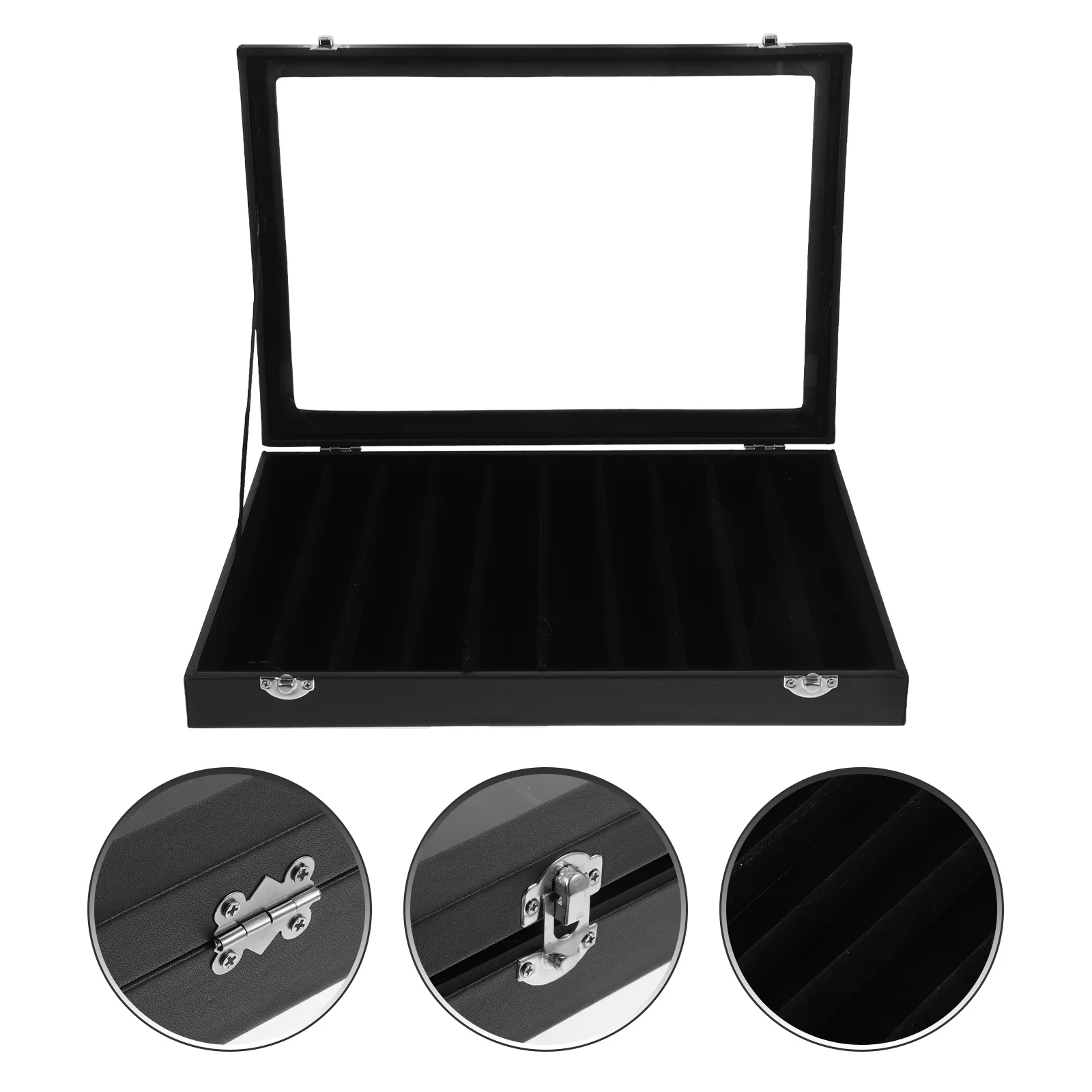 

Jewelry Box Necklace Organizer Transparent Display Case for Necklaces Bracelets Rings Jewelry Storage Home Gift