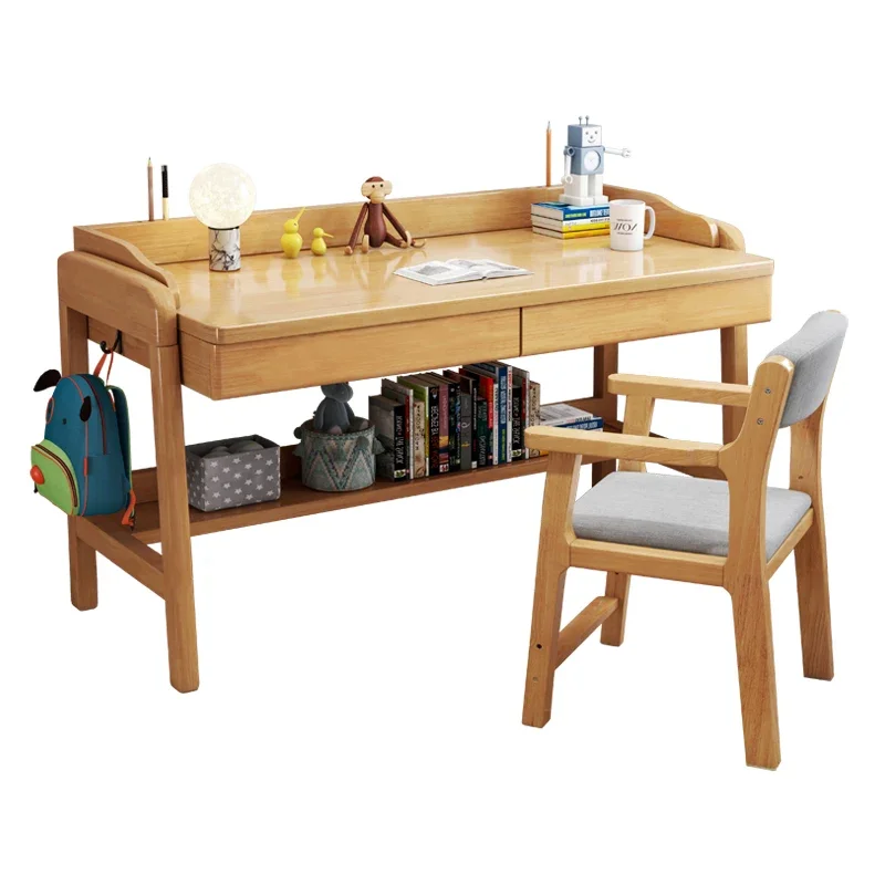 

Solid wood students; household lifting children;s writing bedroom study modern minimalist computer office tables