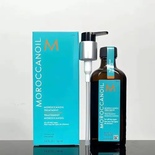 Imagen 1 del producto Tratamiento con aceite esencial para el cabello de Marruecos, nutre el cuero cabelludo, repara el cabello seco y dañado, fortalece la elasticidad, cuidado profesional del cabello