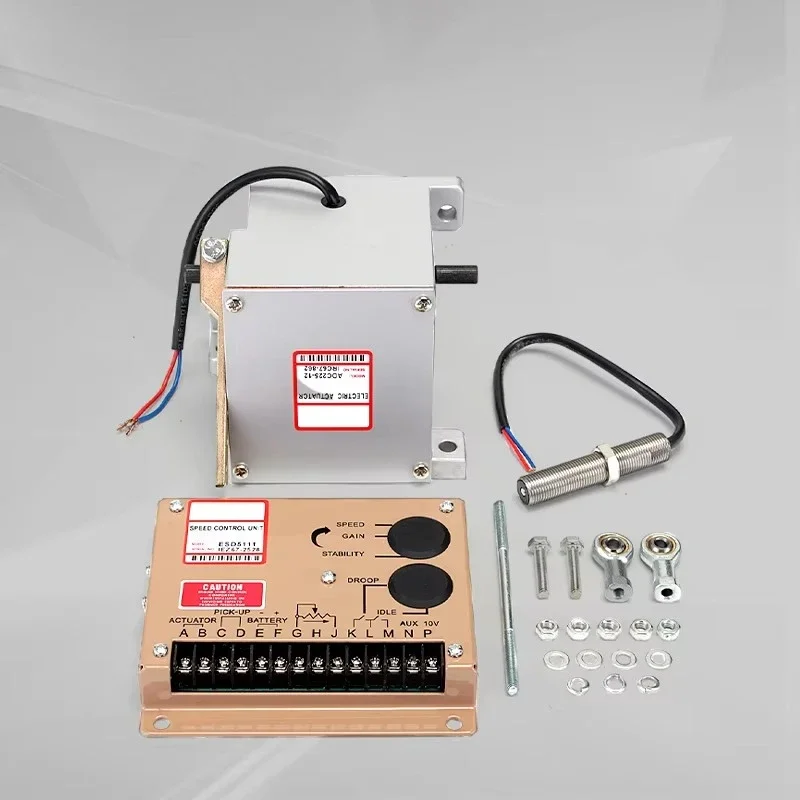 

Diesel Generator Engine Speed Control Governor Actuator System 12V 24V ADC120 3034572 ESD5500E Electric Linear Actuator