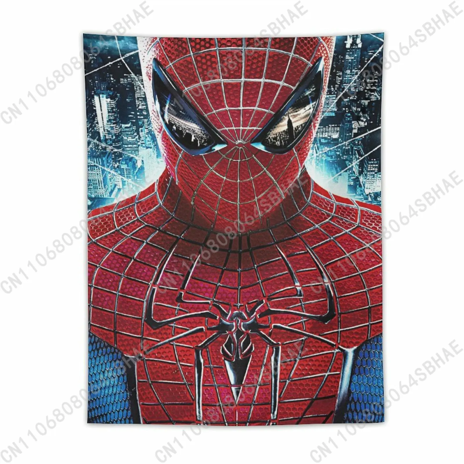 

Marvel Spider Man Custom Photo Wall Tapestry Personalized Blanket Wall Hanging Bedroom Living Room Birthday Gift Cosplay
