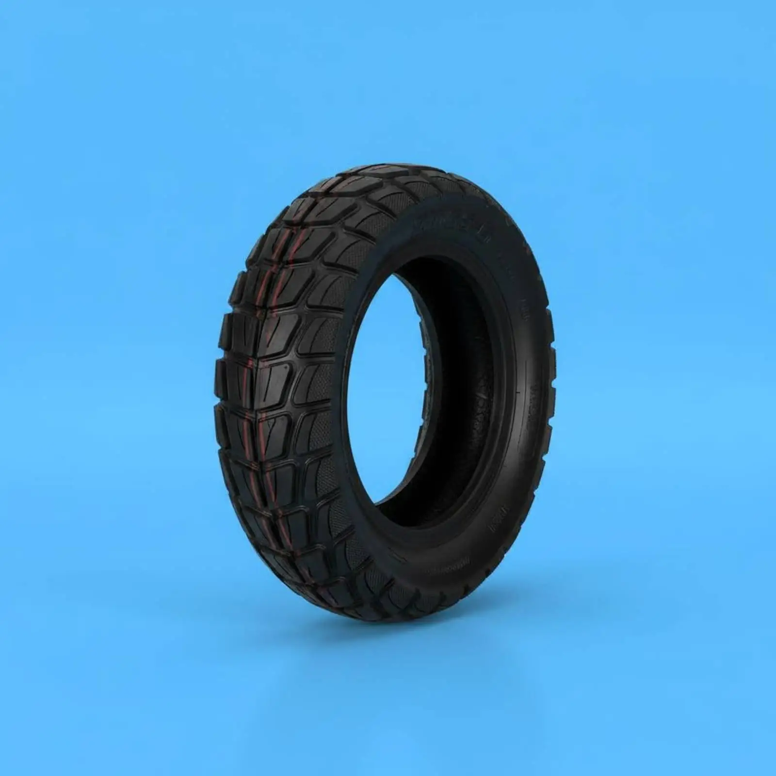 10 Inch Road Tubeless Tire for Electric Scooter Vacuum Design Thick Nylon Wear Resistant Rubber
