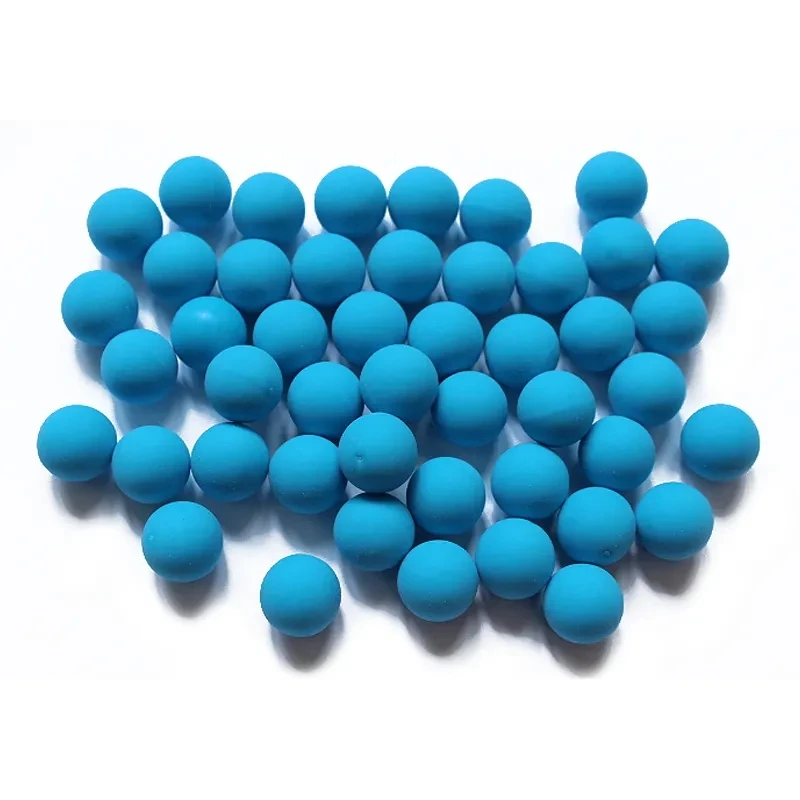 Imagem -05 - Bola Elástica de Nylon para Paintball Reutilizável Calibre 0.68 17 mm T4e Preto Amarelo Laranja 200 Pcs
