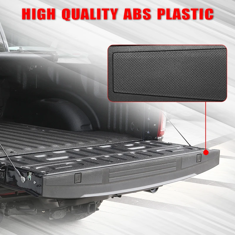 Car Tailgate Top Trim Cap Cover Molding Without Step For Ford F-150 2021 2022 2023 Tailgate Moulding Cover ML3Z-9941018-AB