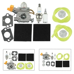 Carburetor Kit For RUIXING HR142R-30K-00-08 FOR Homelite for 30cc PLT3043YE RLT30CDNB RLT30CETG Trimmer