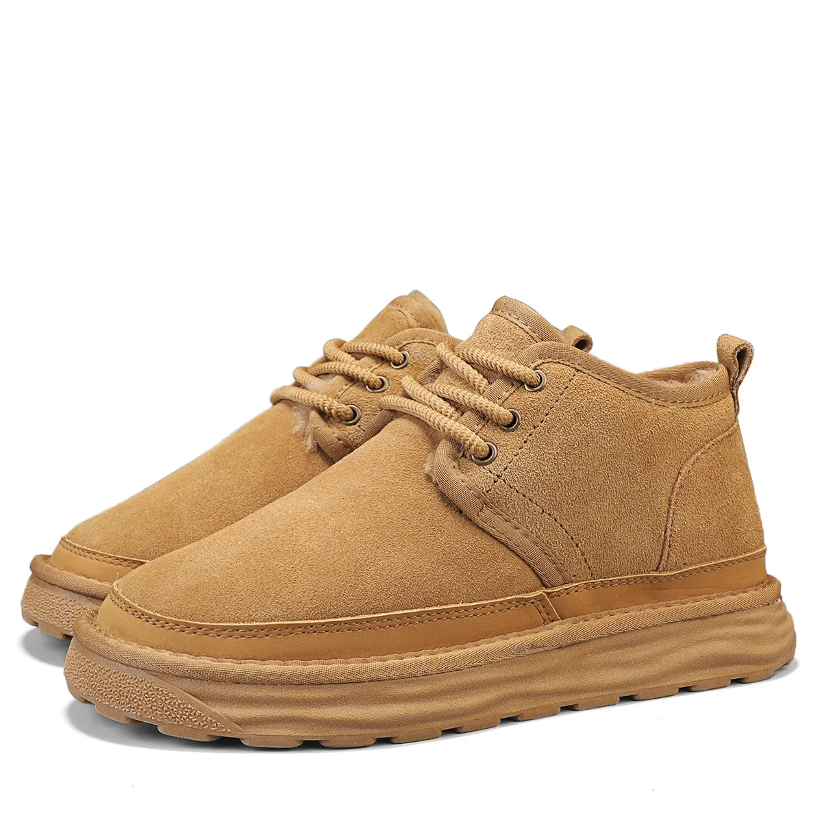 

Winter Fashion Thick Bottom Anti-Slip Casual Sports Shoes Men's Footwear Comfortable Slip-On Sneakers for Leisure Activities
