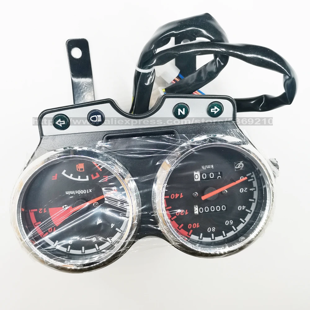 Motorcycle Electrical Mechanical Instrument For Suzuki QS125-5 5C 5B GT125 GSX125 Speedometer Assembly Meter Odometer Speedo