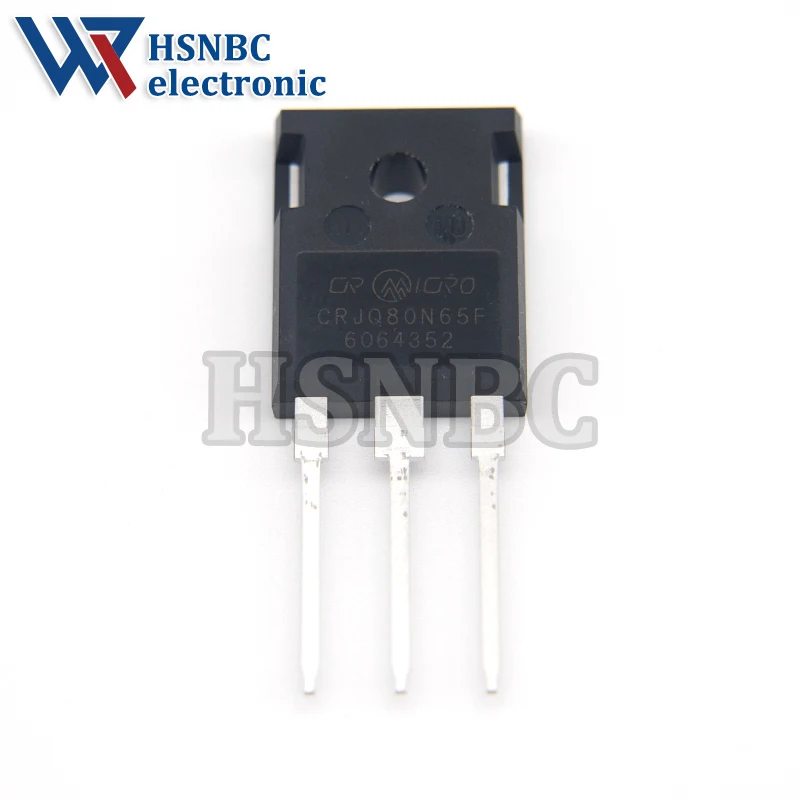 10 قطعة/الوحدة CRJQ80N65F 80N65 TO-247 40A 650V N-قناة الطاقة MOSFET الترانزستور 100% جديد الأصلي