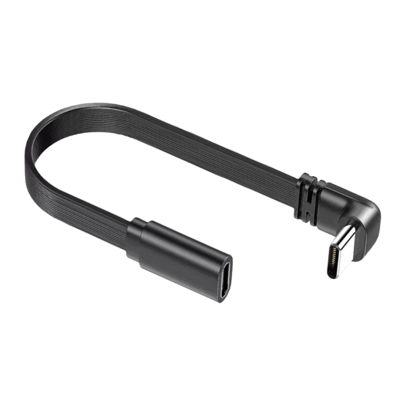 Ốp Dẹt 240W USB C USB C Nam Đến Nữ Cáp Dành Cho Laptop Chơi Game Và Đế Cắm 10 20 50