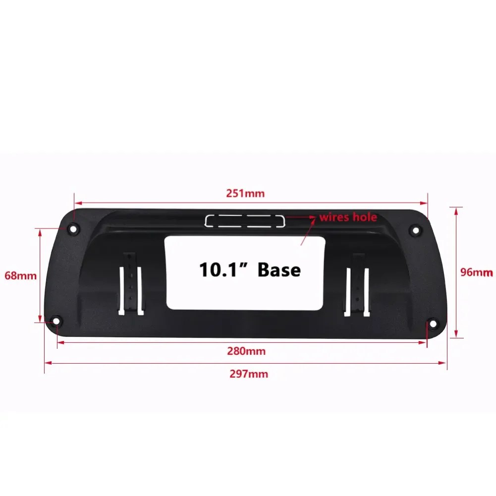 9/10.1 Inch Frame Bracket For Car Multimedia DIY Modification For Android Large-Screen Navigation Sound System