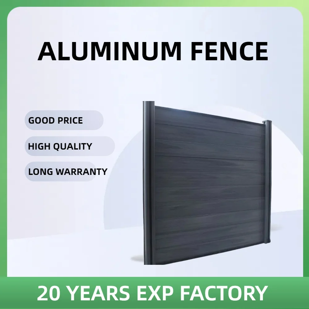 Professional Manufacturer Customize Aluminum Privacy Panels Metal Slat Panel Fences