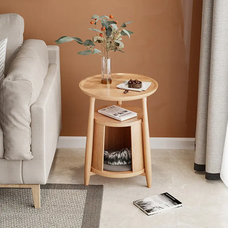 

-+-Classy Round Coffee Tables Books Quality Classic Small Coffee Tables Salon Dressing Apartment Beistelltisch Japandi Furniture