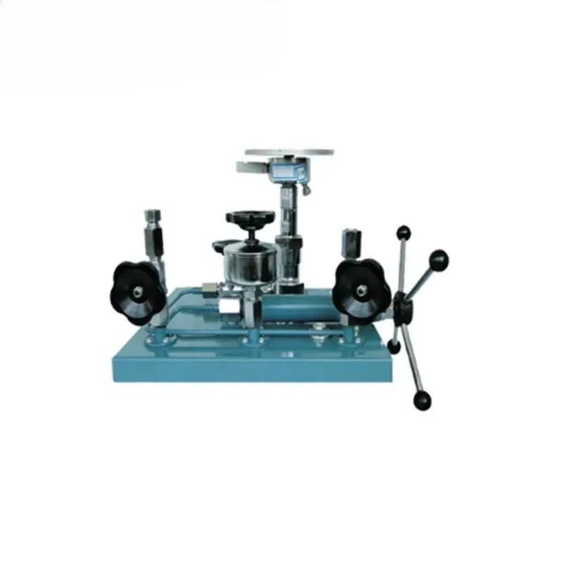 High Precision Yunyi YS Portable Dead Weight Tester Pressure Calibrator Primary Standard Digital Gauge Stainless Steel 1 Year
