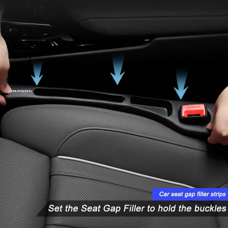 Car Seat Gap Filler Side Seam Plug Strip Leak-proof Filling Strip For Chevrolet Equinox Wallet Phone Holder Car Accessories