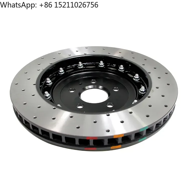 Brake Rotor 2-piece Floating Brake Disc Auto Brake System Break Disc for Audi